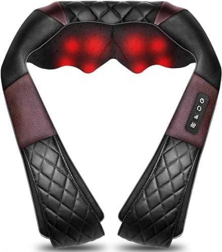 Amazon.com: MagicMakers Electric Shiatsu Neck Massager with Heat ...