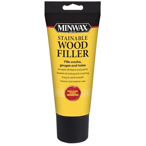 Minwax High Performance Wood Filler, 12 oz, Repairs Damaged or Rotted ...