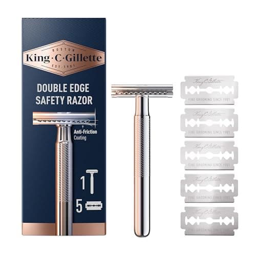 Amazon.com: King C. Gillette Safety Razor with Chrome Plated ...