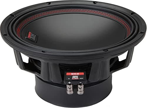 Amazon.com: MTX Loaded Thunderform Custom 10" Subwoofer Enclosure ...