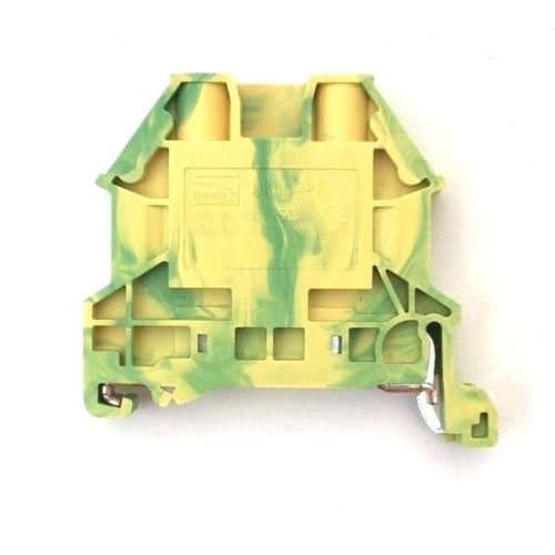 Dinkle DK2.5N-PE Spring Cage Terminal Block