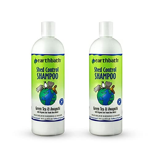 Earthbath Shed Control Shampoo, Green tea & Awapuhi, 473ml ...