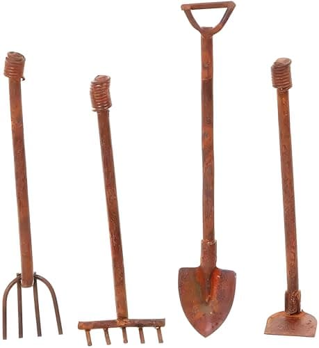 Miniature Gardening Tool Set, Miniature Fairy Garden Farming Tools ...