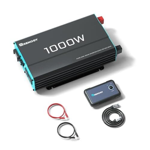 1000W 12V Pure Sine Wave Inverter with Power Saving Mode | Renogy