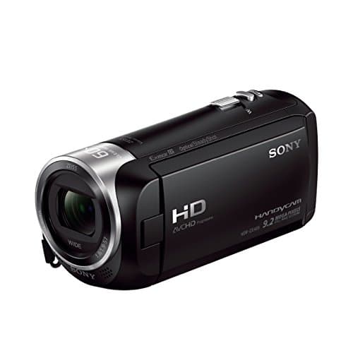 SONY Handycam CX405 HDR-CX405/B Black 1/5.8'' back-illuminated Exmor R ...