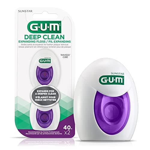 GUM® EXPANDING FLOSS - It expands to reach more tooth surface