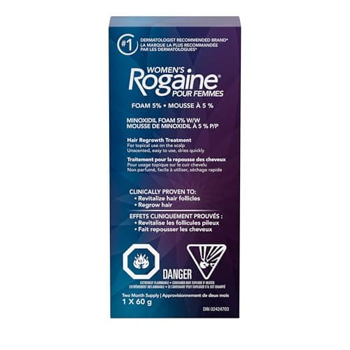 Women's ROGAINE® Foam, 5% Minoxidil Hair Regrowth Treatment | ROGAINE®