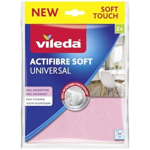 Buy Vileda Style Microfiber Cloth All-Purpose Multi-Color Cleaning ...