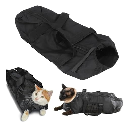 Amazon.com : Cat Grooming Bag Restraint Cats Nail Clipping Cleaning ...