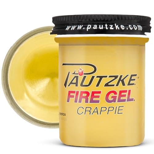 Pautzke Fire Gel Fishing Attractant 1.65oz Crappie Scent for Bait ...