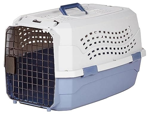 AmazonBasics Two-Door Top-Load Pet Kennel