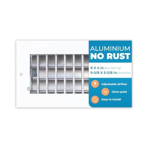 Supply Air Grille Register Aluminum Double Deflection Grille with ...