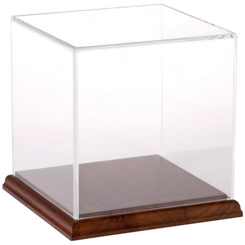 Plymor Clear Acrylic Display Case Box With Hinged Lid, 8" x 8" x 8 ...