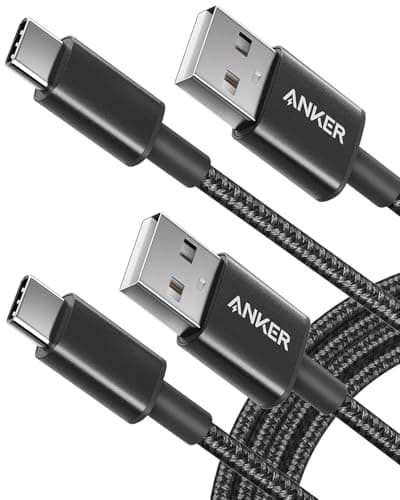 Anker Premium Nylon USB-C to USB-A Cable (2-Pack) - Anker US