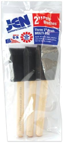 Jen Manufacturing Poly-Brush Foam Brush Set