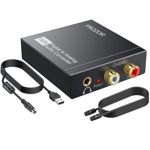 PROZOR 192 kHz convertisseur audio numérique vers analogique