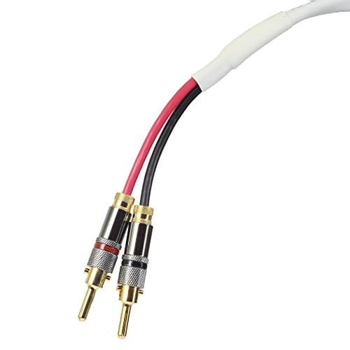 Blue Jeans Cable Ten White Terminated Speaker Cable