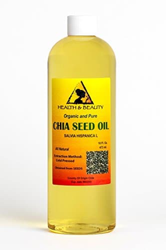 Chia Seed Oil for Face and Hair - Organic Pure Oil