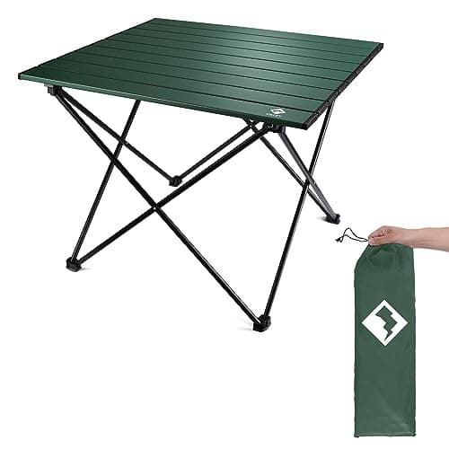 Camping Table, Compact Folding Camp Table, Foldable Camping Tables with ...