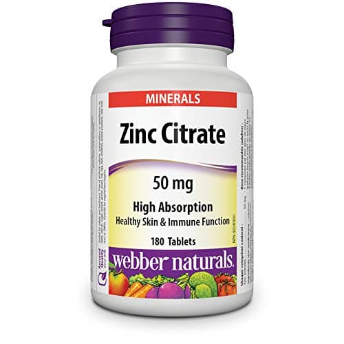 Natural Factors zinc citrate 25 mg