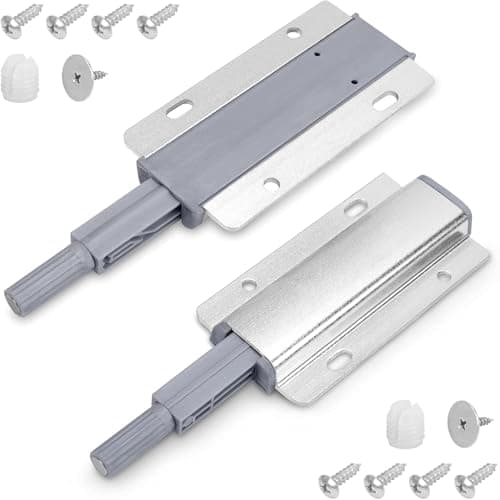 Single Magnetic Push Catch with Plate - Richelieu Hardware