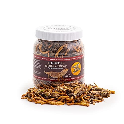 Fluker's Bearded Dragon Medley Treat Food, 3.2-Ounce (72023) - Insect ...