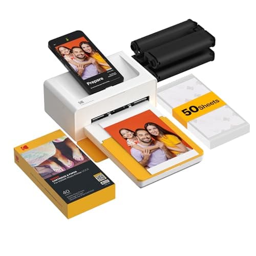 Kodak Dock Plus 4X6 Bluetooth Photo Printer PD460