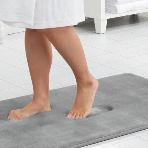 Genteele Memory Foam Microfiber Bath Mat