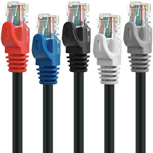 Amazon.com: Mediabridge CAT6 Ethernet Patch Cable (50 ft) RJ45 ...