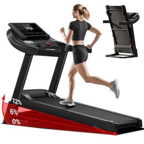 UMAY Under Desk Treadmill with Foldable Wheels, Portable Walking ...