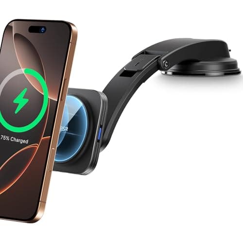 AUTO DRŽAČ ESR HaloLock WIRELESS CHARGER - Moby Shop Smiley