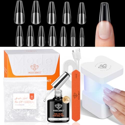 Modelones X Nail Gel Kit Long Coffi…