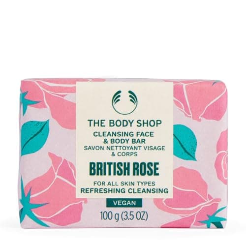 The Body Shop British Rose Exfoliating Soap