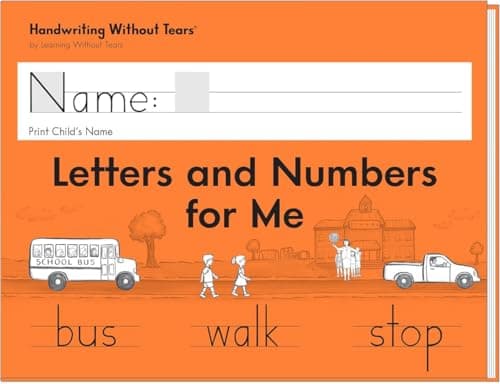 Amazon.com: Learning Without Tears Letters and Numbers for Me ...