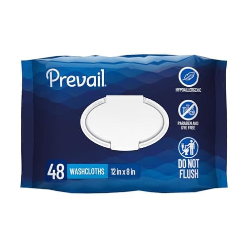 Amazon.com: Prevail Premium Quilted Soft Pack Adult Washcloths ...
