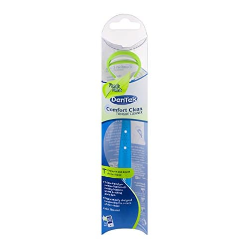 Amazon.com : Dentek Comfort Clean Tongue Cleaner Fresh Mint : Tongue ...