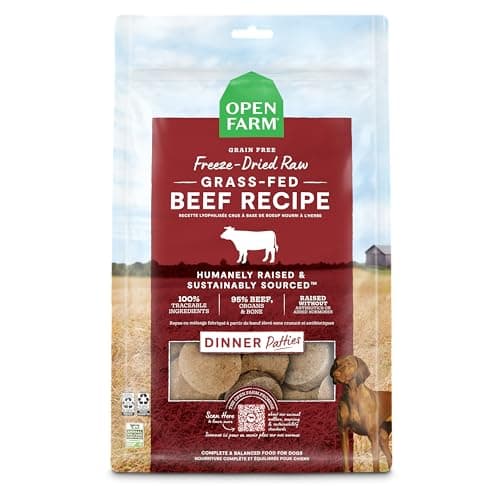 Open Farm Freeze-Dried Raw Dog Treats (Grass-Fed Beef)