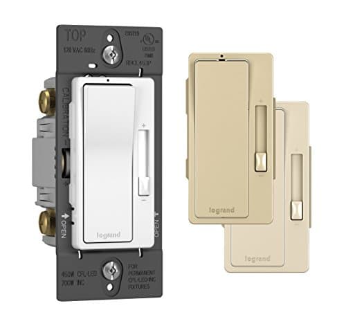 Legrand HCL453PMMW Radiant 3-Way/Multi-Location CFL/LED Dimmer – 450 ...