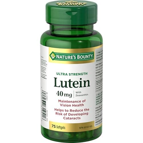 Nature s Bounty lutéine 40 mg