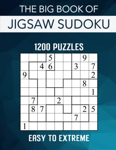Livre de sudoku irrégulier pour adultes