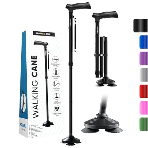 HONEYBULL Walking Cane Fo…