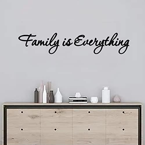 Simple Shapes Family Quote Wall Decal