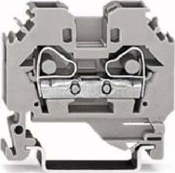 Wago 282-101 bornier traversant pour 2 conducteurs