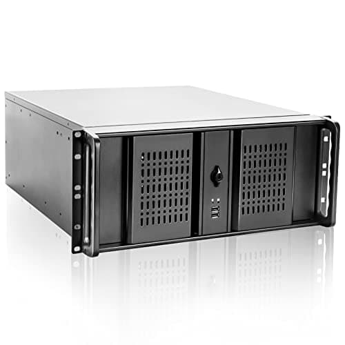 iStarUSA D410-DE12BK Black 4U Rackmount 10-Bay Stylish Storage Server ...