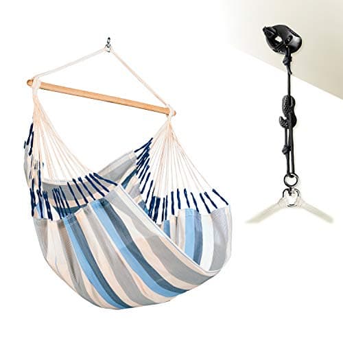 La Siesta Domingo Kingsize Outdoor Hammock Chair | AuthenTEAK
