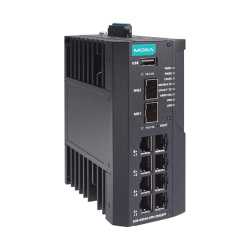 Moxa EDR-G9010 Series Industrial Secure Router