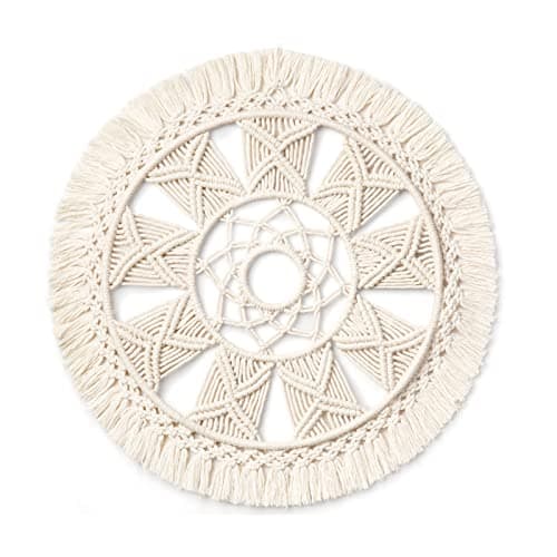 Amazon.com: Dahey Macrame Cotton Tassel Garland Tassels Banner with ...