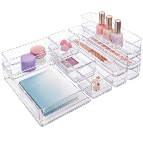 STORi Clear Plastic Vanity Organizer
