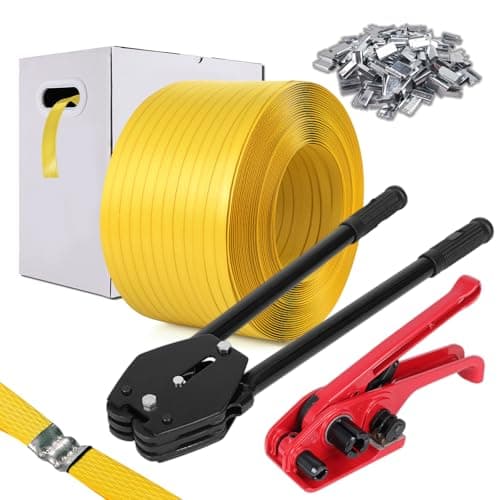 Amazon.com: Woven-Cord-Banding-Strapping-Kit - Poly Strapping Kit ...
