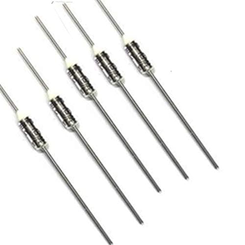 10 Pcs Per Lot Microtemp Thermal Fuse 152 Degree Cutoff 250V 10A G4A00 ...